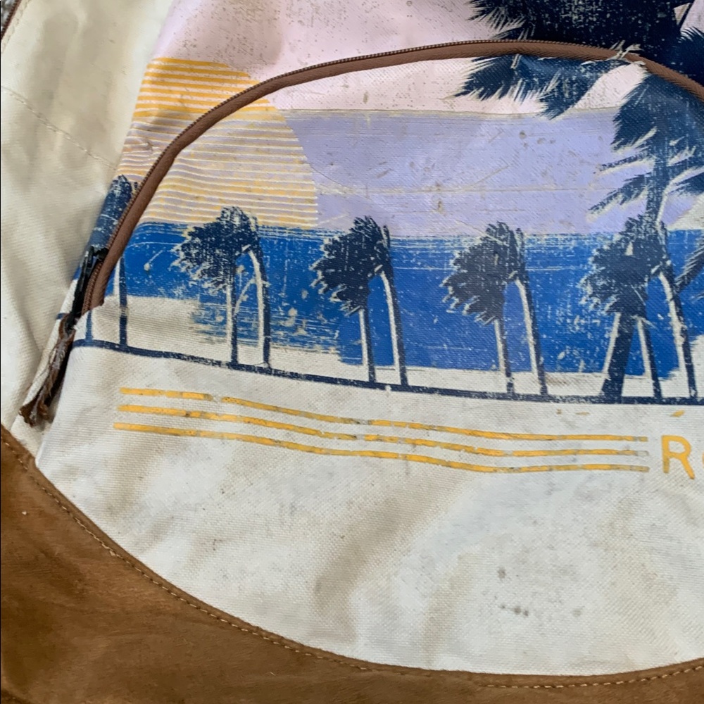 Y2K Roxy Beach Graphic Backpack - Picture 3 of 8